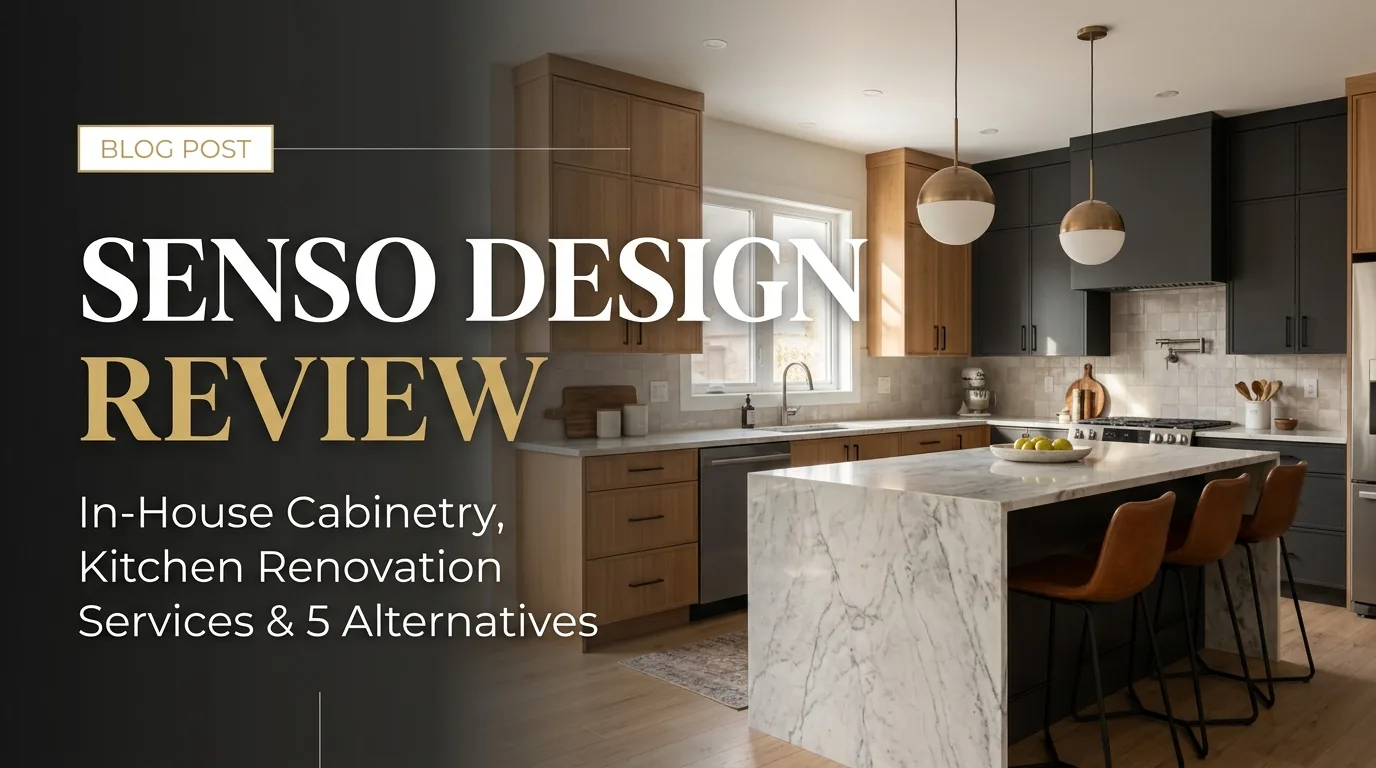 Senso Design Review: In-House Cabinetry, Kitchen Renovation Services and 5 Alternatives